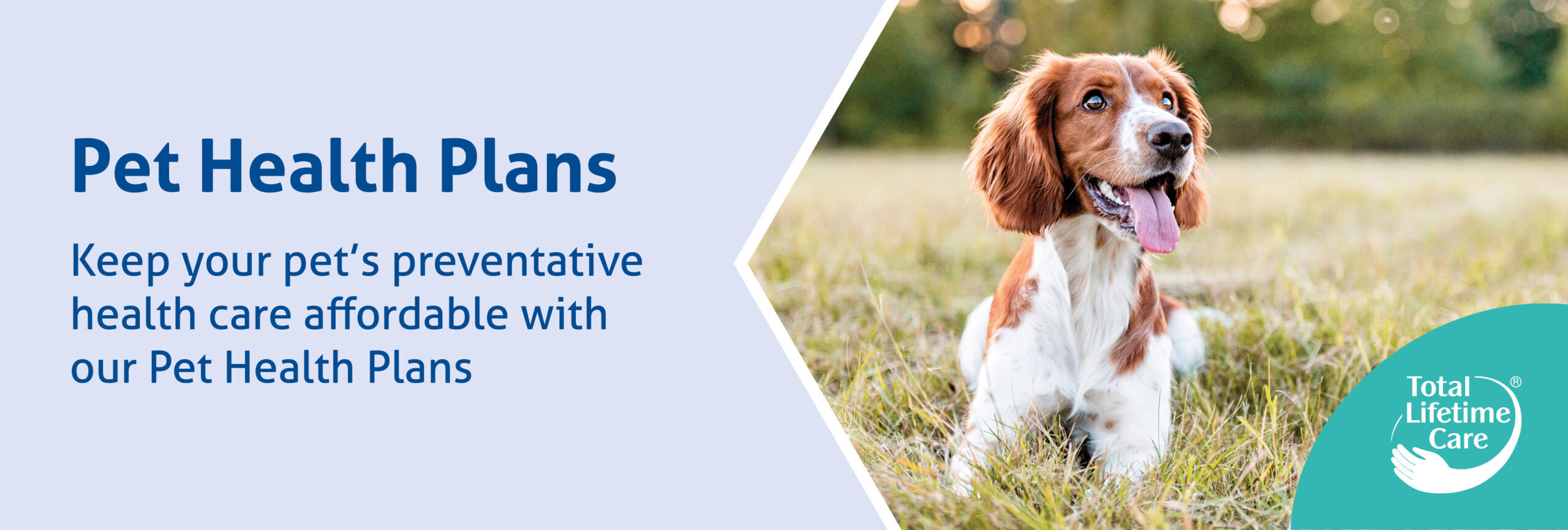 We offer affordable health care with Pet Health Plans